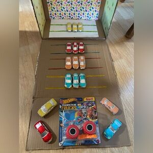 Hot Wheels Monster Trucks Totaled With Arena Of Crushable Cars!